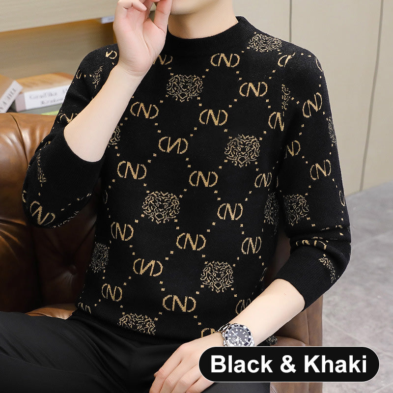 Men's Trendy Warm Knit Shirt