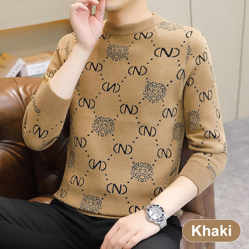 Men's Trendy Warm Knit Shirt