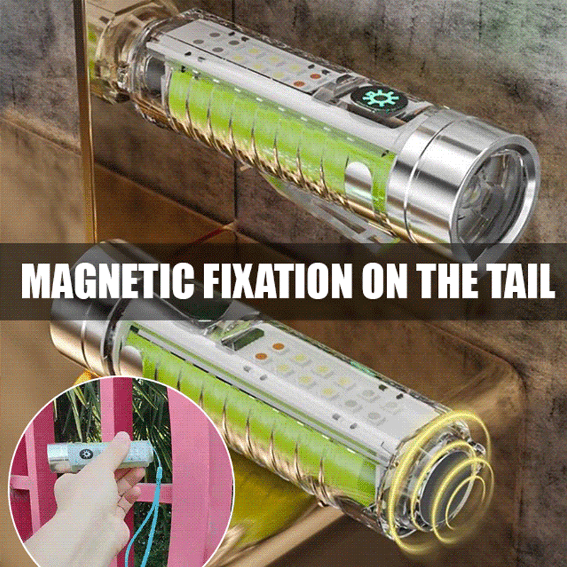 Multifunctional Portable High Brightness Flashlight