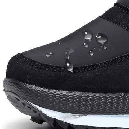 Men's Waterproof Snow Boots with Hook & Loop Strap