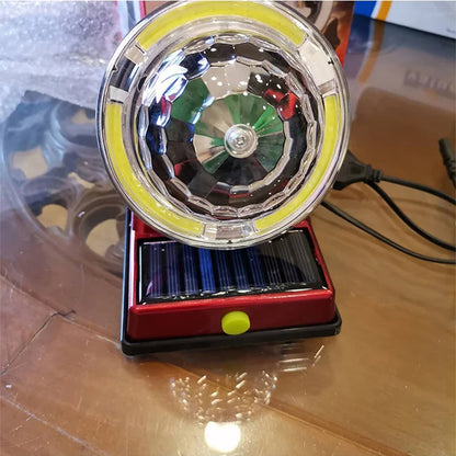🎄 50% OFF NOW! 🎅 Solar Rechargeable Multicolor Light - Weatherproof & Versatile, Perfect for Holiday and Garden Decor ✨