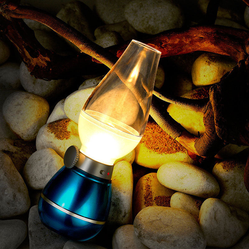 Blow Activation Rechargeable Adjustable Camping Light
