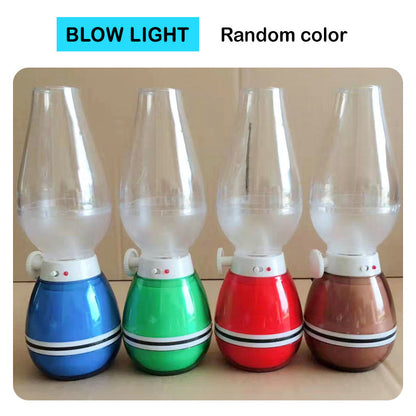 Blow Activation Rechargeable Adjustable Camping Light