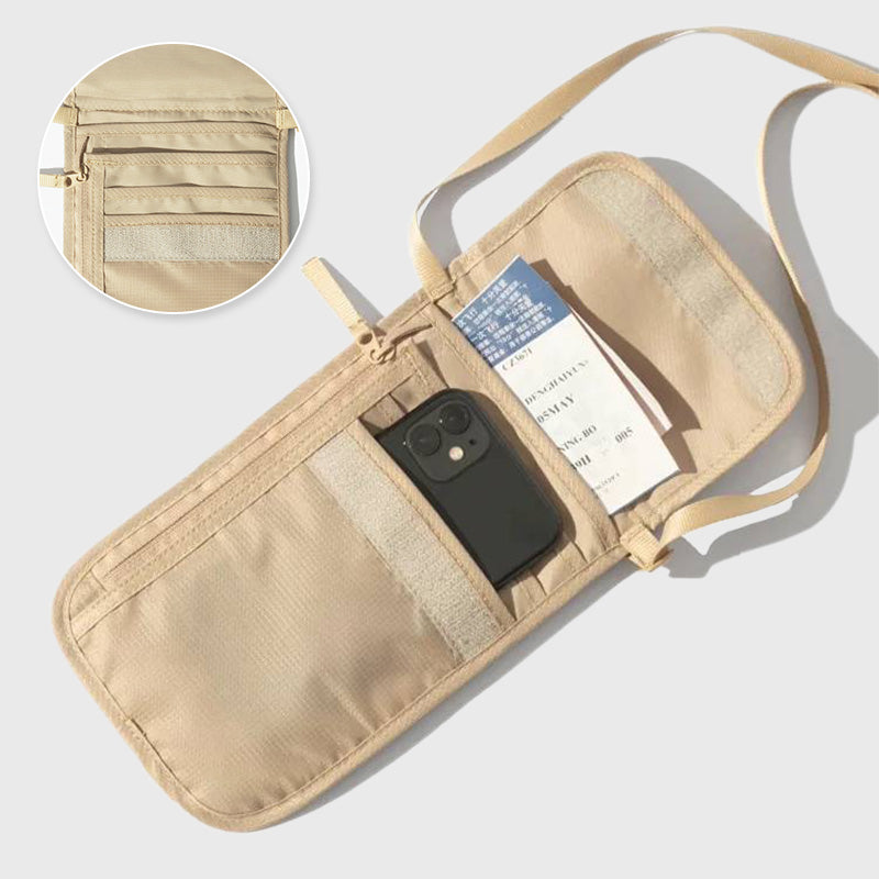 Multifunctional Lightweight Anti-Theft Travel Document Bag