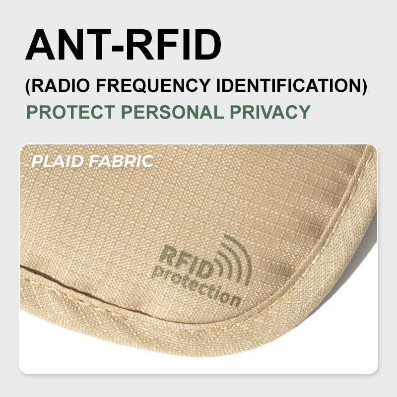 Multifunctional Lightweight Anti-Theft Travel Document Bag