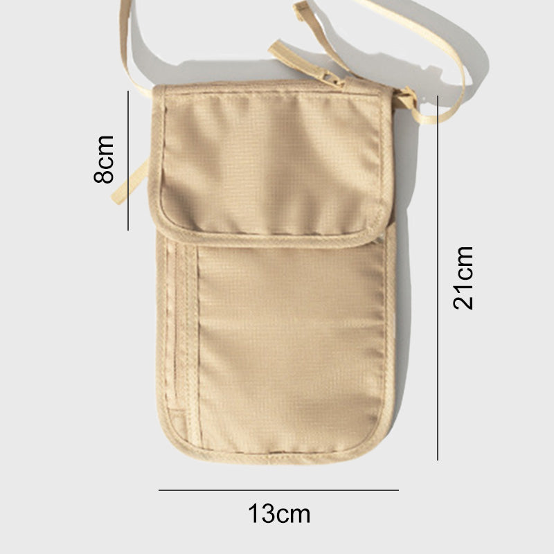 Multifunctional Lightweight Anti-Theft Travel Document Bag