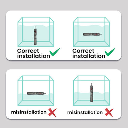 Auto Thermostat Fish Tank Heater Set