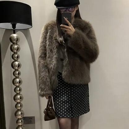 Women’s Gorgeous Faux Fur Coat