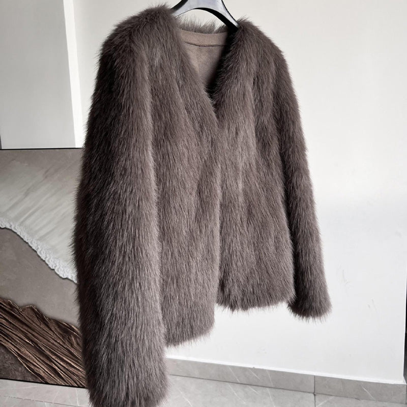 Women’s Gorgeous Faux Fur Coat