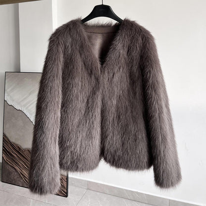 Women’s Gorgeous Faux Fur Coat