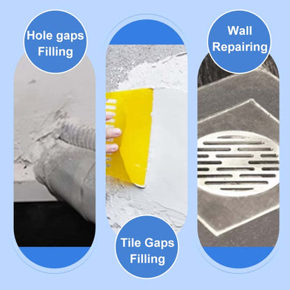 Quick-Dry Cement for Gap Filling and Leak Sealing