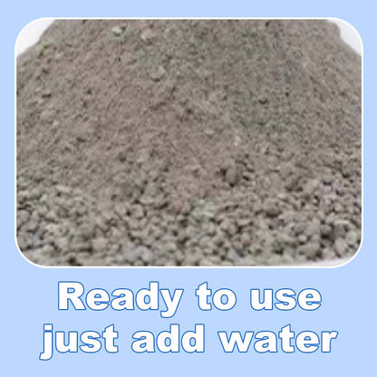 Quick-Dry Cement for Gap Filling and Leak Sealing