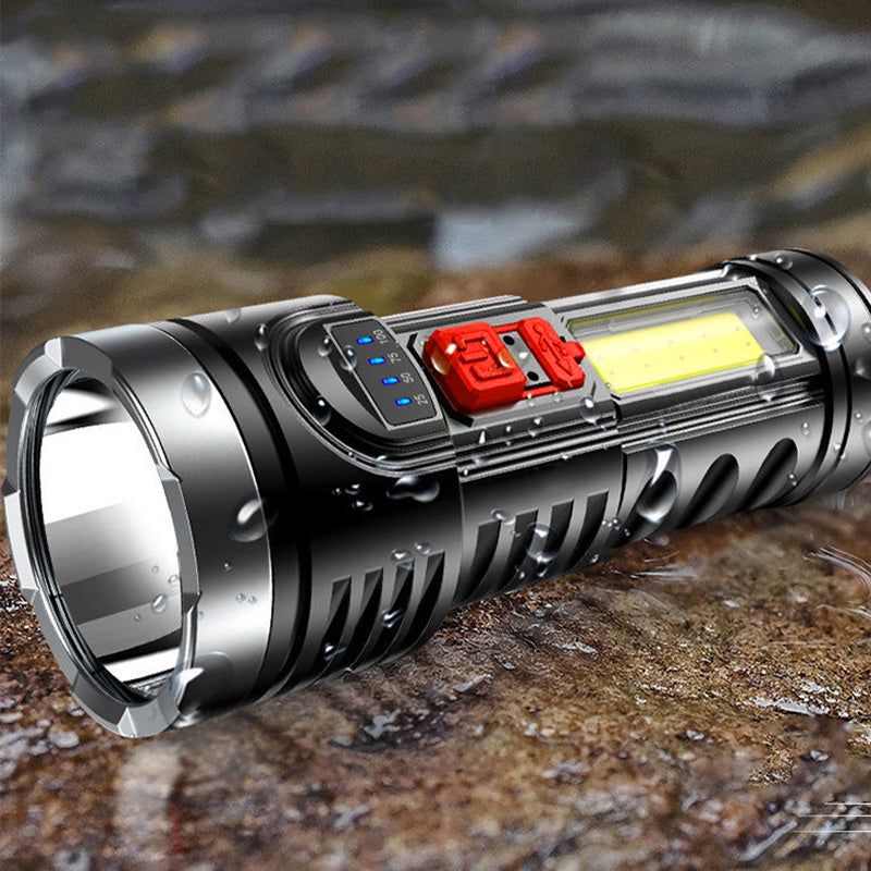 Outdoor Ultra-Bright Long-Range LED Flashlight
