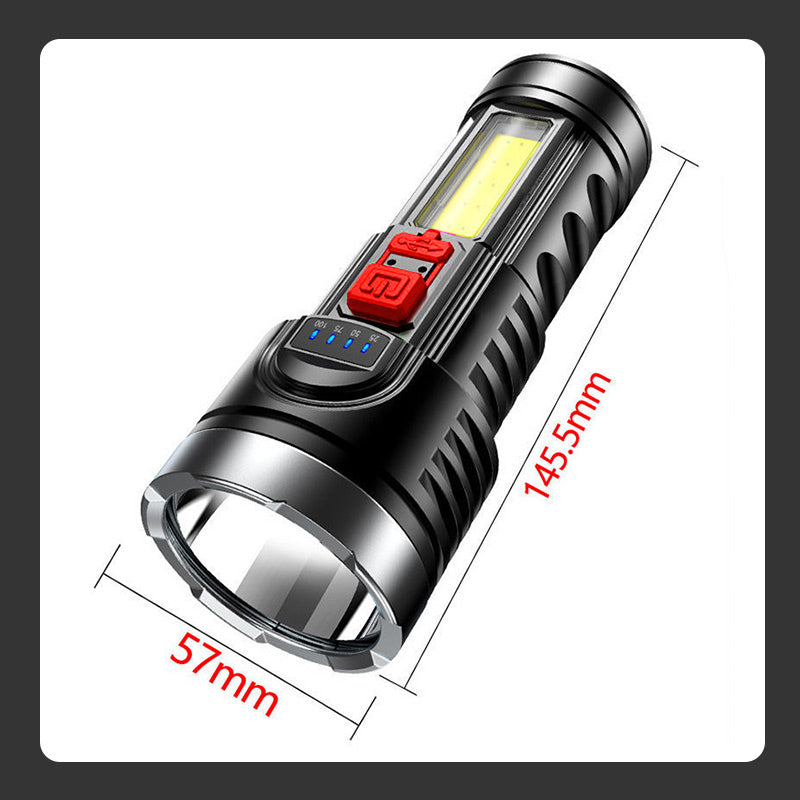 Outdoor Ultra-Bright Long-Range LED Flashlight