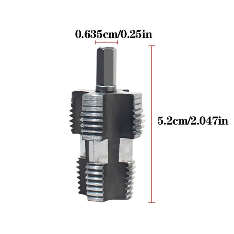 20/25mm Pipe Tap for PPR PPE with Hex Shank（33% OFF）