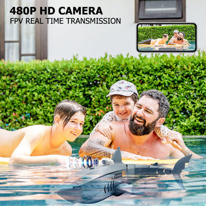 🦈2.4G Wireless Control of Underwater Shark Camera Drone（Free Shipping🔥)