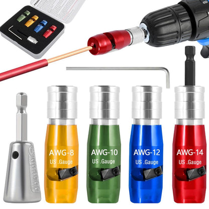 Efficient Wire Stripping & Twisting Tool Set