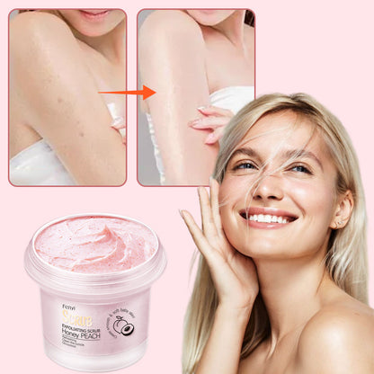 Peach Brightening Exfoliating Body Scrub