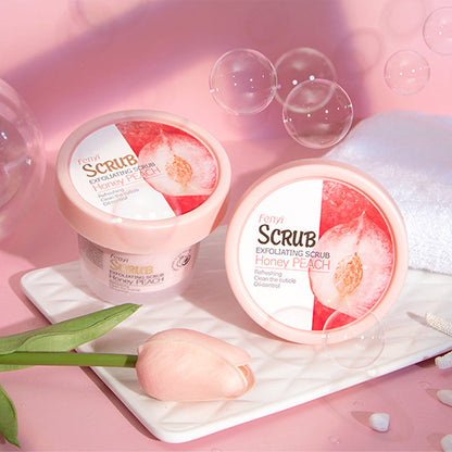 Peach Brightening Exfoliating Body Scrub