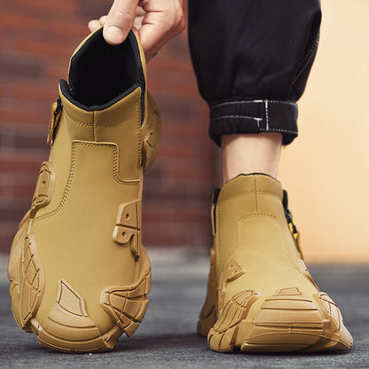 Men's High-Top Slip Resistant Practical Fashion Shoes