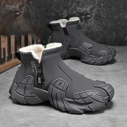 Men's High-Top Slip Resistant Practical Fashion Shoes