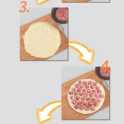 Durable 37-Hole Aluminum Dumpling Mold