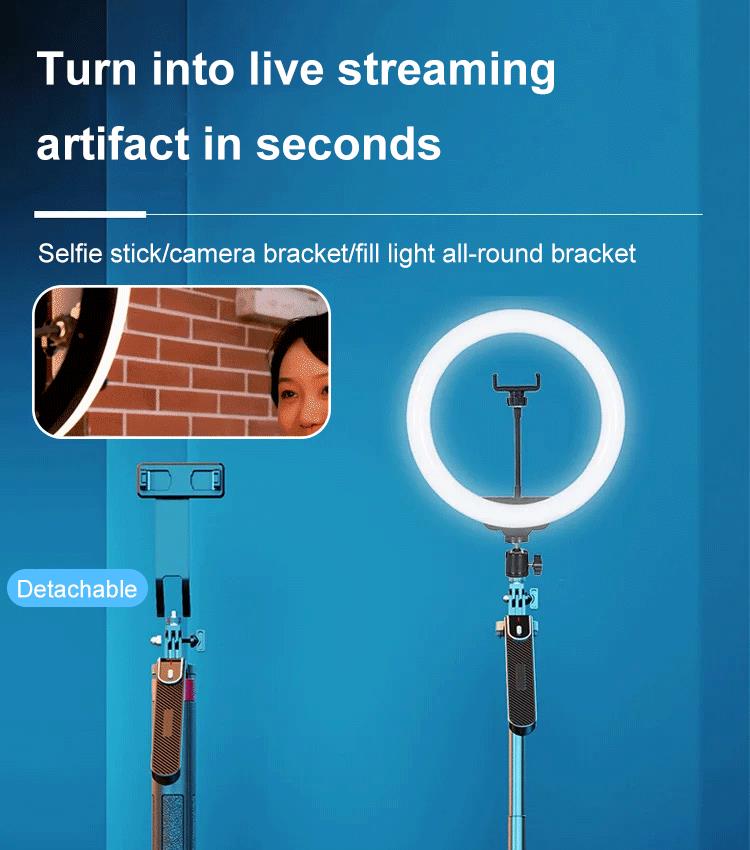 Bluetooth Handheld Rotatable Pan Tilt