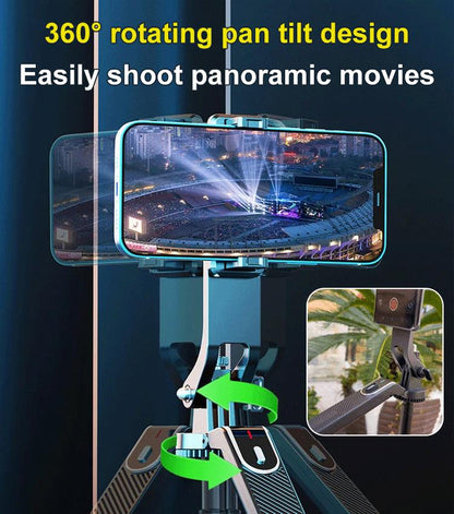 Bluetooth Handheld Rotatable Pan Tilt