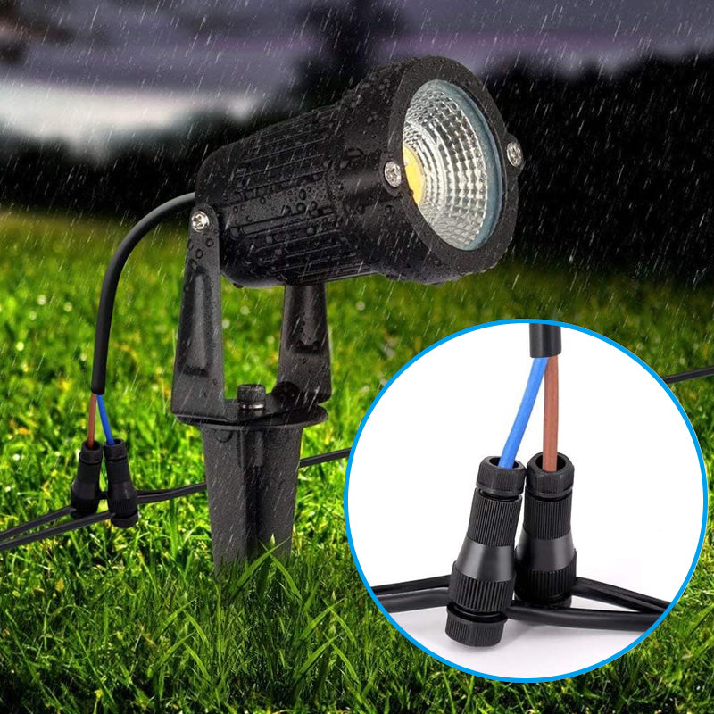 Twisted Low Voltage Wire Connector for Landscape Lights