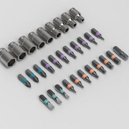 💥Hot Sale 50% Off⏳24-in-1 Multi-Purpose Ratchet Screwdriver Set