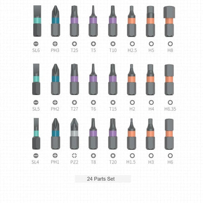 💥Hot Sale 50% Off⏳24-in-1 Multi-Purpose Ratchet Screwdriver Set