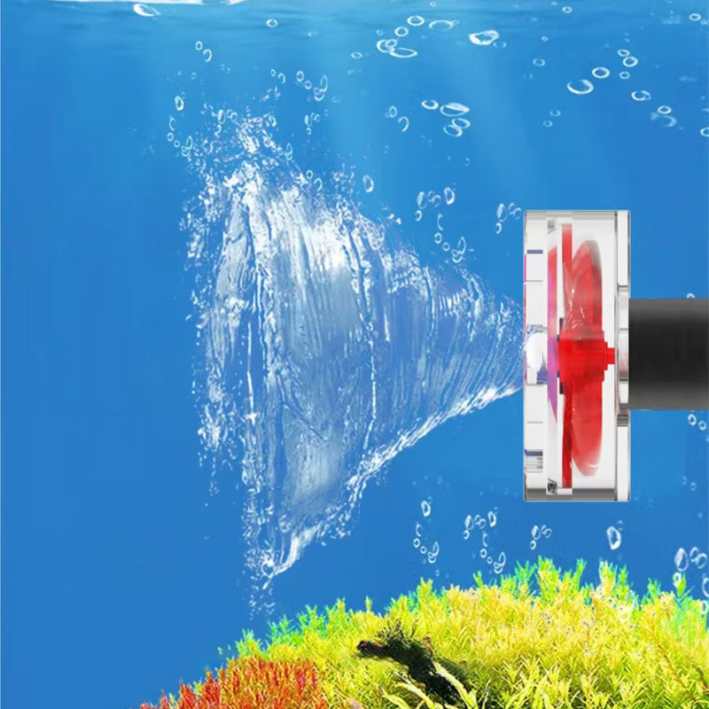 🐟Auto-Rotating 4-Blade Fan Kit for Fish Tank Outlet