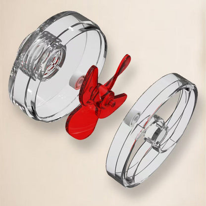 🐟Auto-Rotating 4-Blade Fan Kit for Fish Tank Outlet