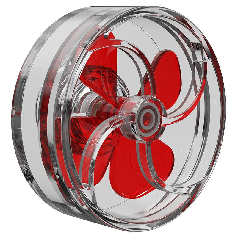 🐟Auto-Rotating 4-Blade Fan Kit for Fish Tank Outlet