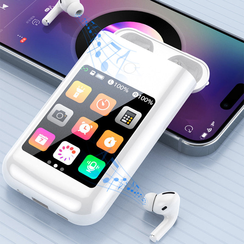 Portable 3-in-1 Charger Multimedia Bluetooth Earbuds