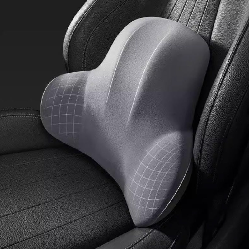 Memory Foam Headrest & Lumbar Support for Car Seat