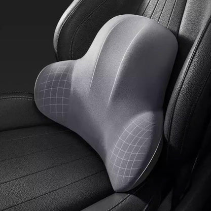 Memory Foam Headrest & Lumbar Support for Car Seat