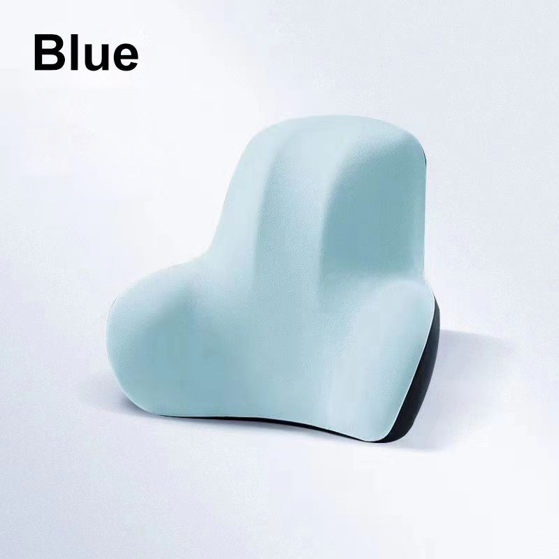 Memory Foam Headrest & Lumbar Support for Car Seat