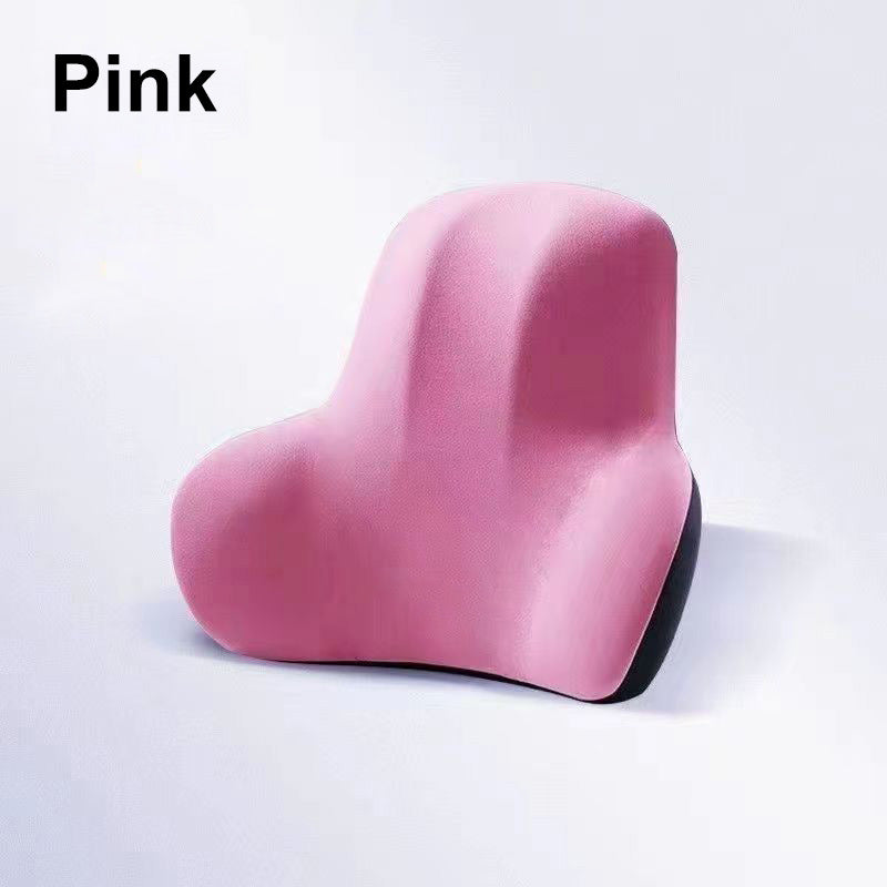 Memory Foam Headrest & Lumbar Support for Car Seat