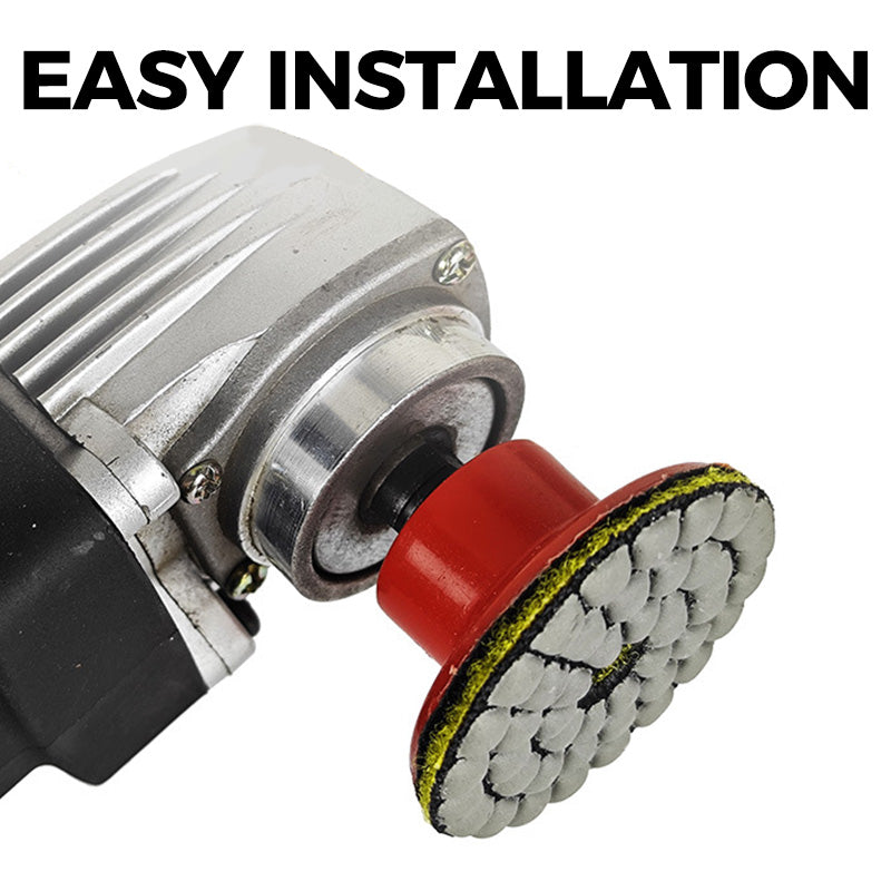 💯HOT SALE - 50% OFF🔥2-Inch 55mm Diamond Dry Polishing Pad for Stone & Glass