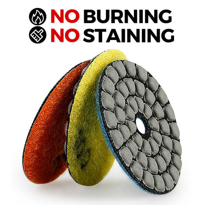 💯HOT SALE - 50% OFF🔥2-Inch 55mm Diamond Dry Polishing Pad for Stone & Glass