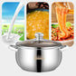 Stainless steel boiler pot