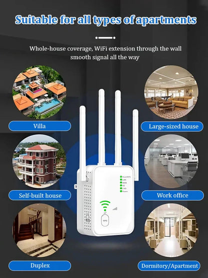 Dual-band WiFi wireless signal device