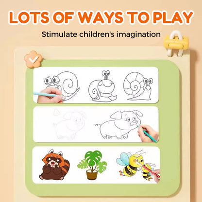 Children's Interesting Line Drawing Copy Sketchbook