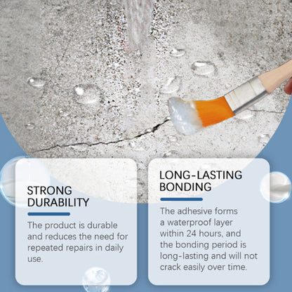 Versatile Quick-Drying Transparent Waterproof Adhesive