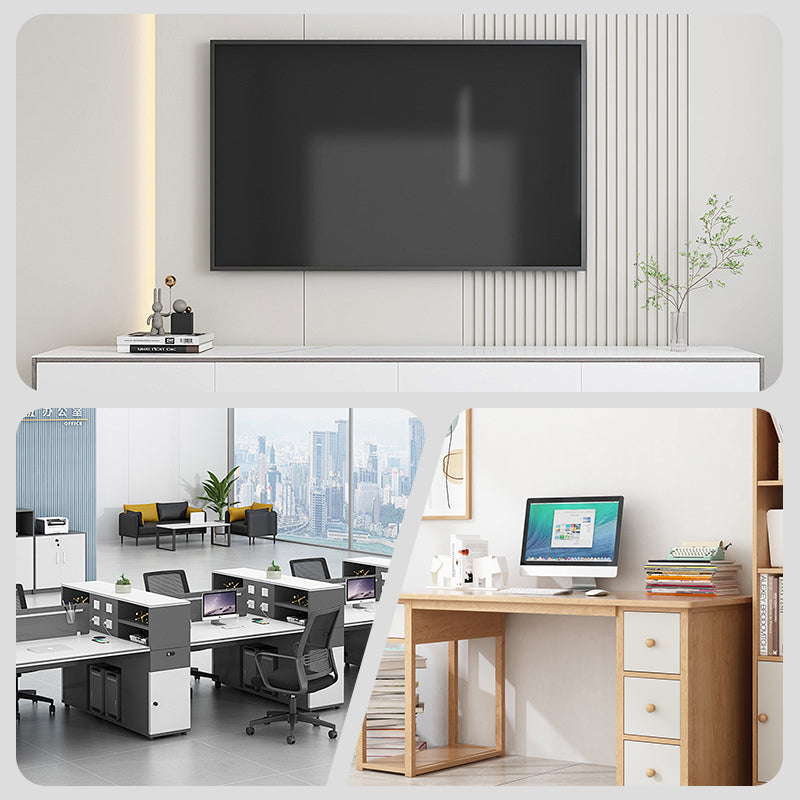 Wall Multi-Plug Outlet Extender with Separate Switches