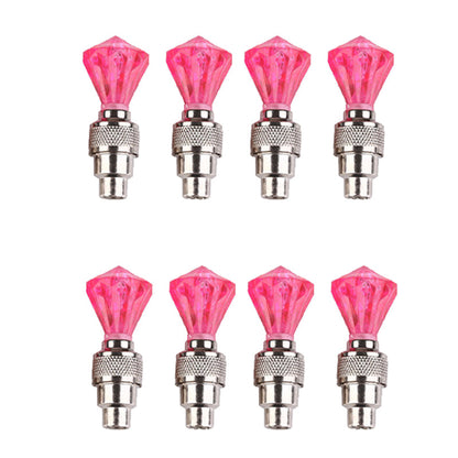 8Pcs Motorcycle Water Resistant Wheel Tire Light Lamp