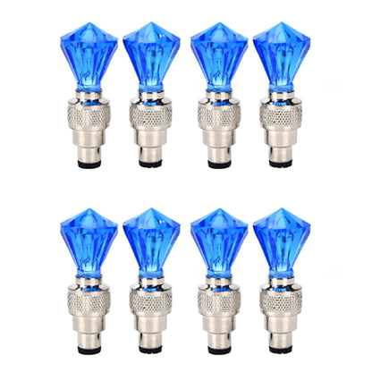 8Pcs Motorcycle Water Resistant Wheel Tire Light Lamp