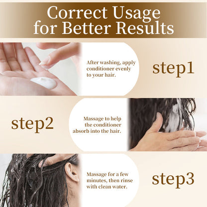 🎉🔥Limited Time Offer - BUY 2 GET 1 FREE🔥 Long Lasting Nourishing Smoothing Conditioner For Healthier and Shinier Hair