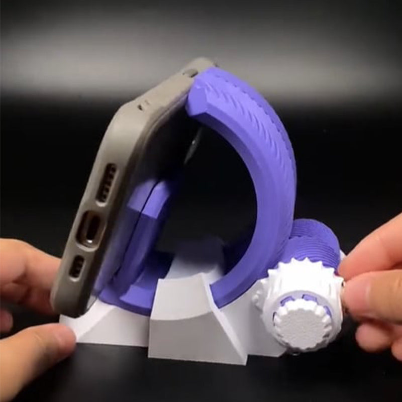 3D Printed Herringbone Gear Phone Stand
